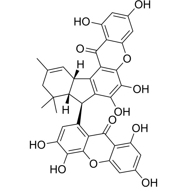 Griffipavisanthone ((+)-Griffavixanthone) 219649-95-3